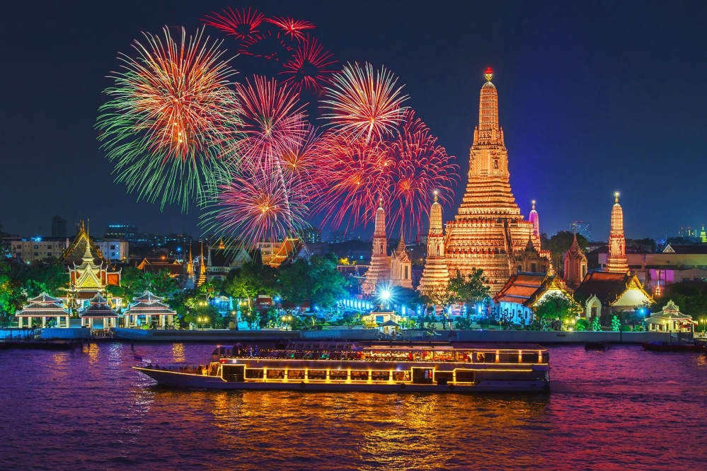 Rực rỡ lễ hội năm mới 2024 ở Thái Lan