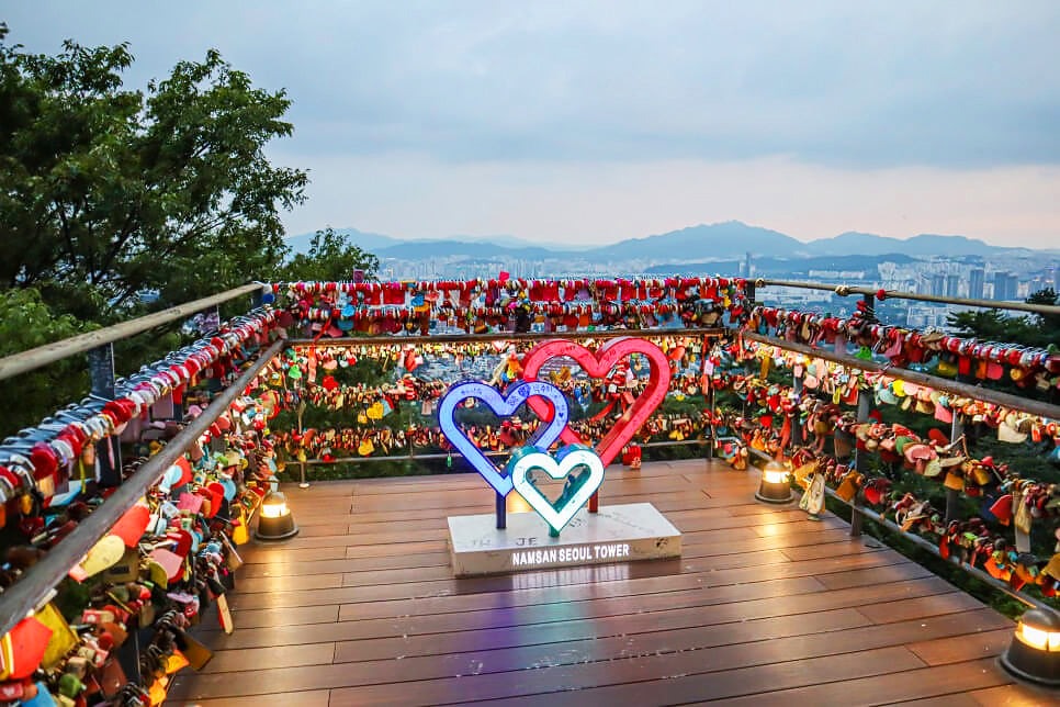 Khám phá tháp Namsan, Seoul