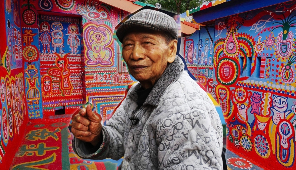 Chuyện về cụ ông 97 tuổi dựng nên 'Làng cầu vồng' ở Đài Loan